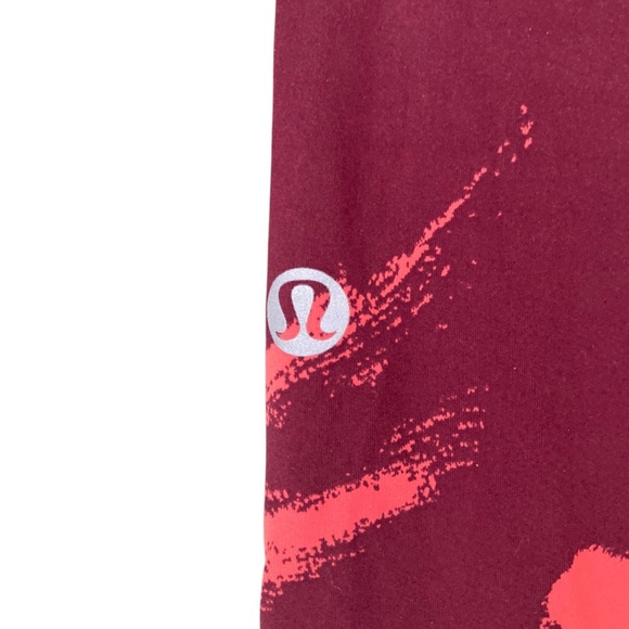 Lululemon Fast & Free Full Length Tight 28"
Flower Pop Poppy Coral Deep Ruby - Picture 9 of 13